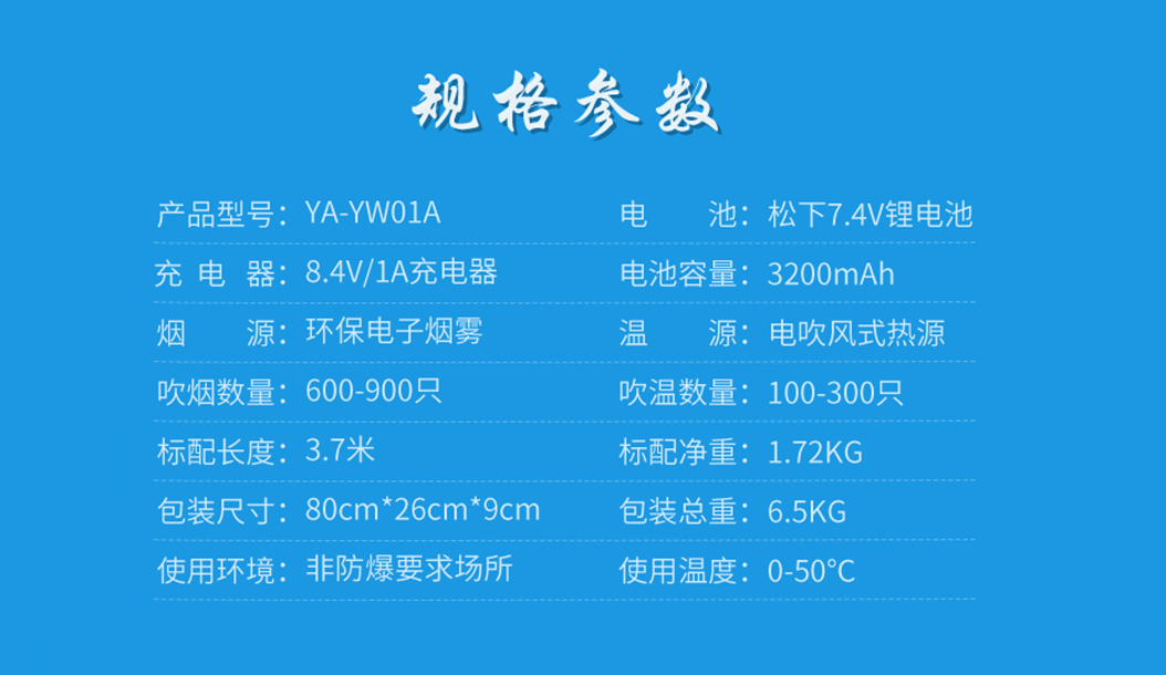 測試槍參數(shù)